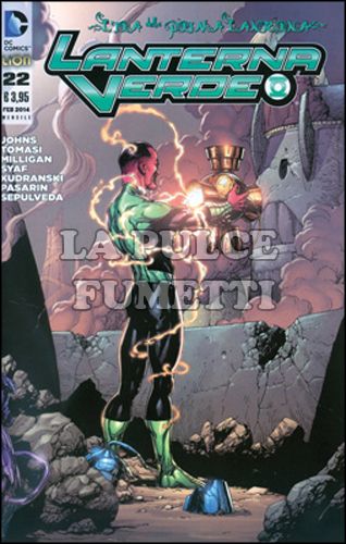 LANTERNA VERDE # 44 - NUOVA SERIE 22 - L'IRA DELLA PRIMA LANTERNA